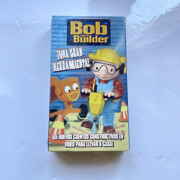 Bob the Builder VHS Spanish Una Gran Herramienta! New Bob El Constructor Video - Picture 1 of 6